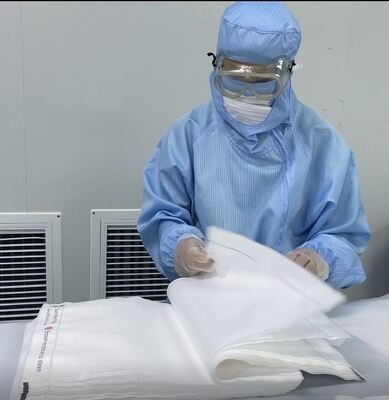 1073B Tyvek Sterilization Bags 400*500mm Size Steam Pharma Grade for Medical